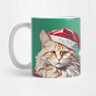 Santa Meowy Mug